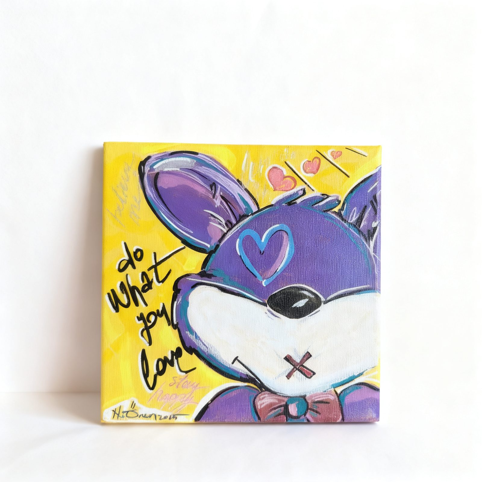 Mr Roo — 20 × 20 cm resim, Nursel Önen