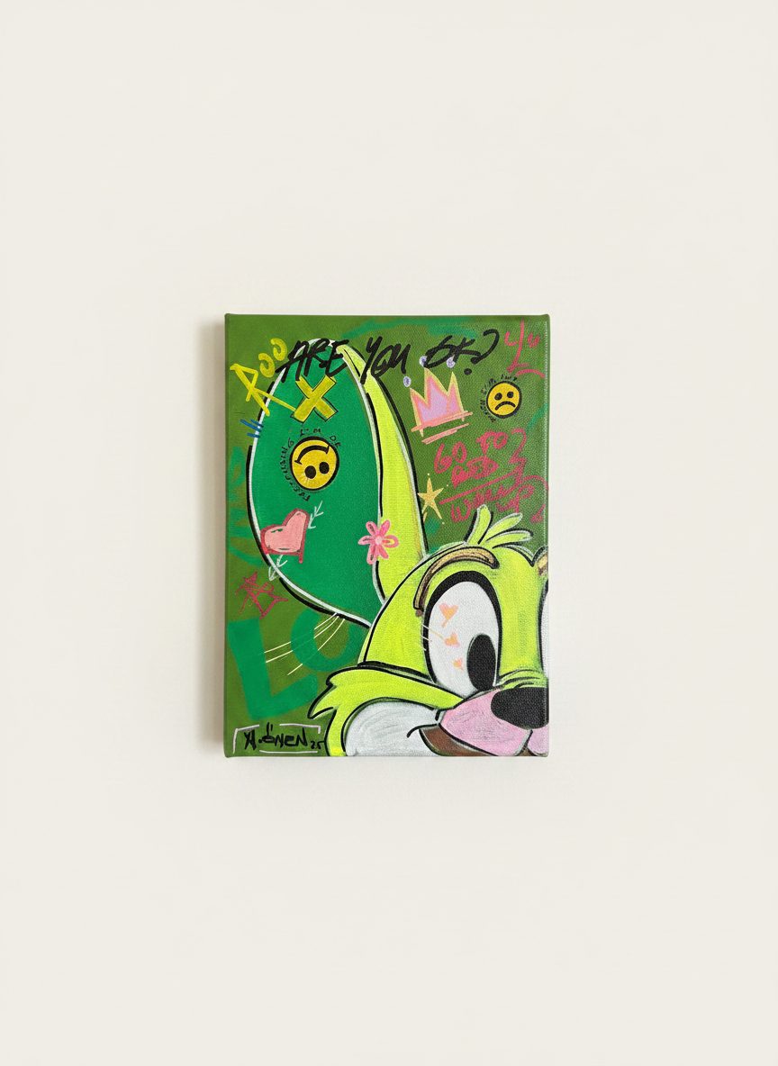 Mr Roo — 25 × 18 cm resim, Nursel Önen