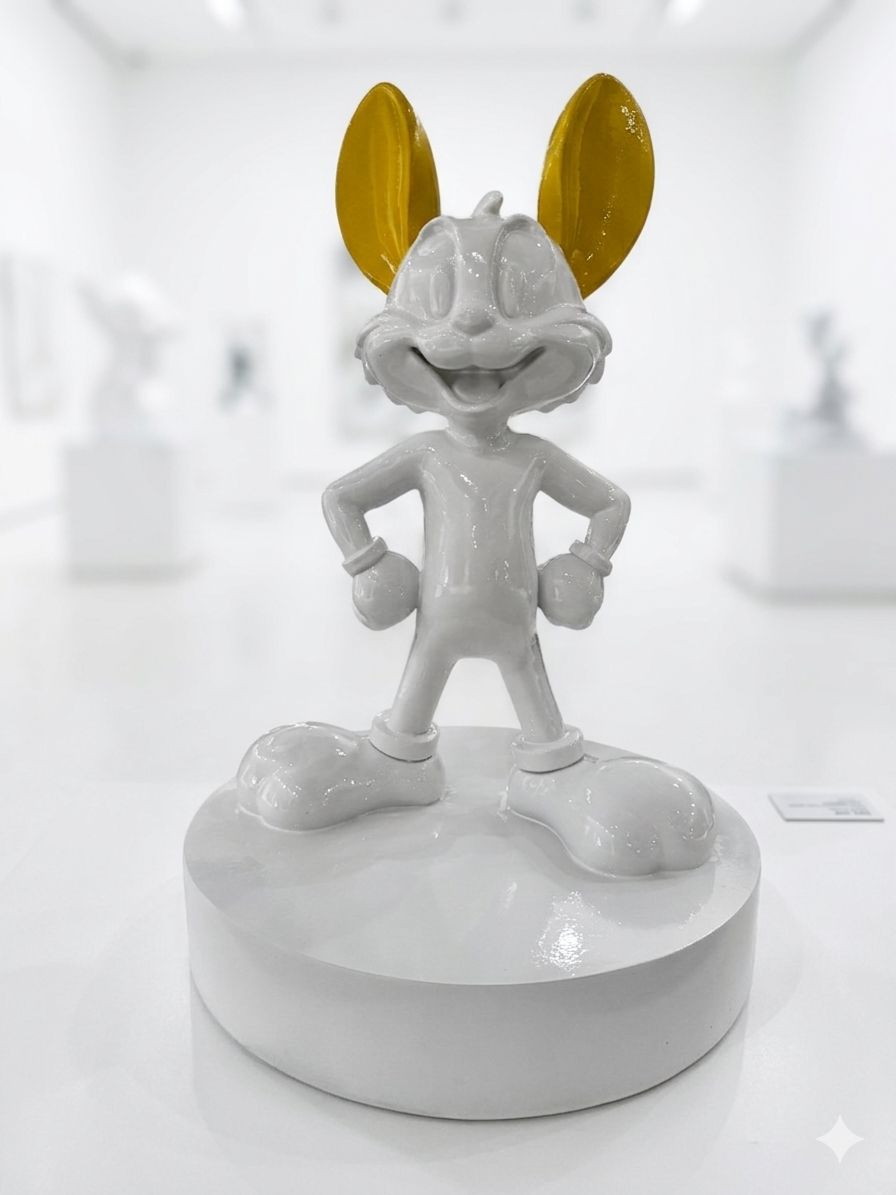 Mr Roo — 45 cm poliüretan heykel, Nursel Önen