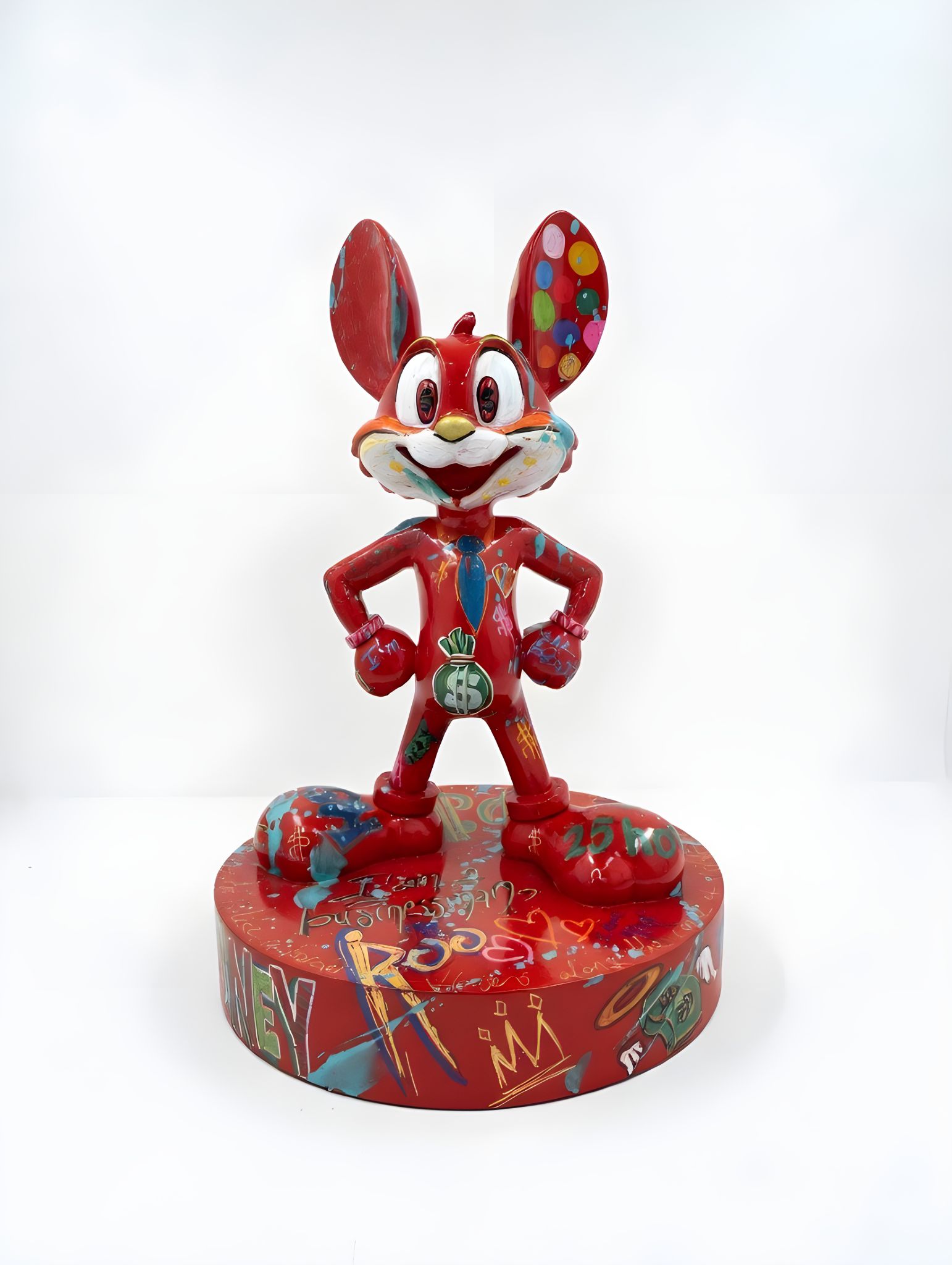 Mr Roo — 45 cm poliüretan heykel, Nursel Önen