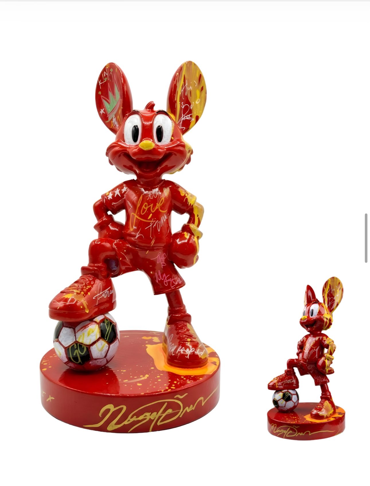 Mr Roo — 32 × 19 × 19 cm heykel, Nursel Önen